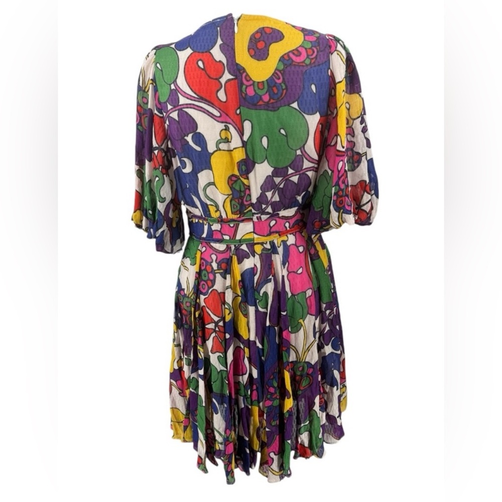 RHODE Madeline Swing Dress - Psychedelic Resort or Festival Wear - Picture 2 of 7